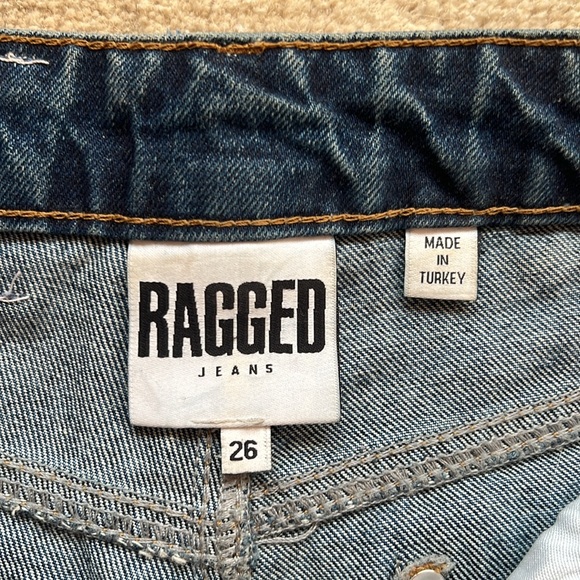 100% Cotton Dark Wash Straight Leg Jeans from The Ragged Priest - Picture 4 of 6